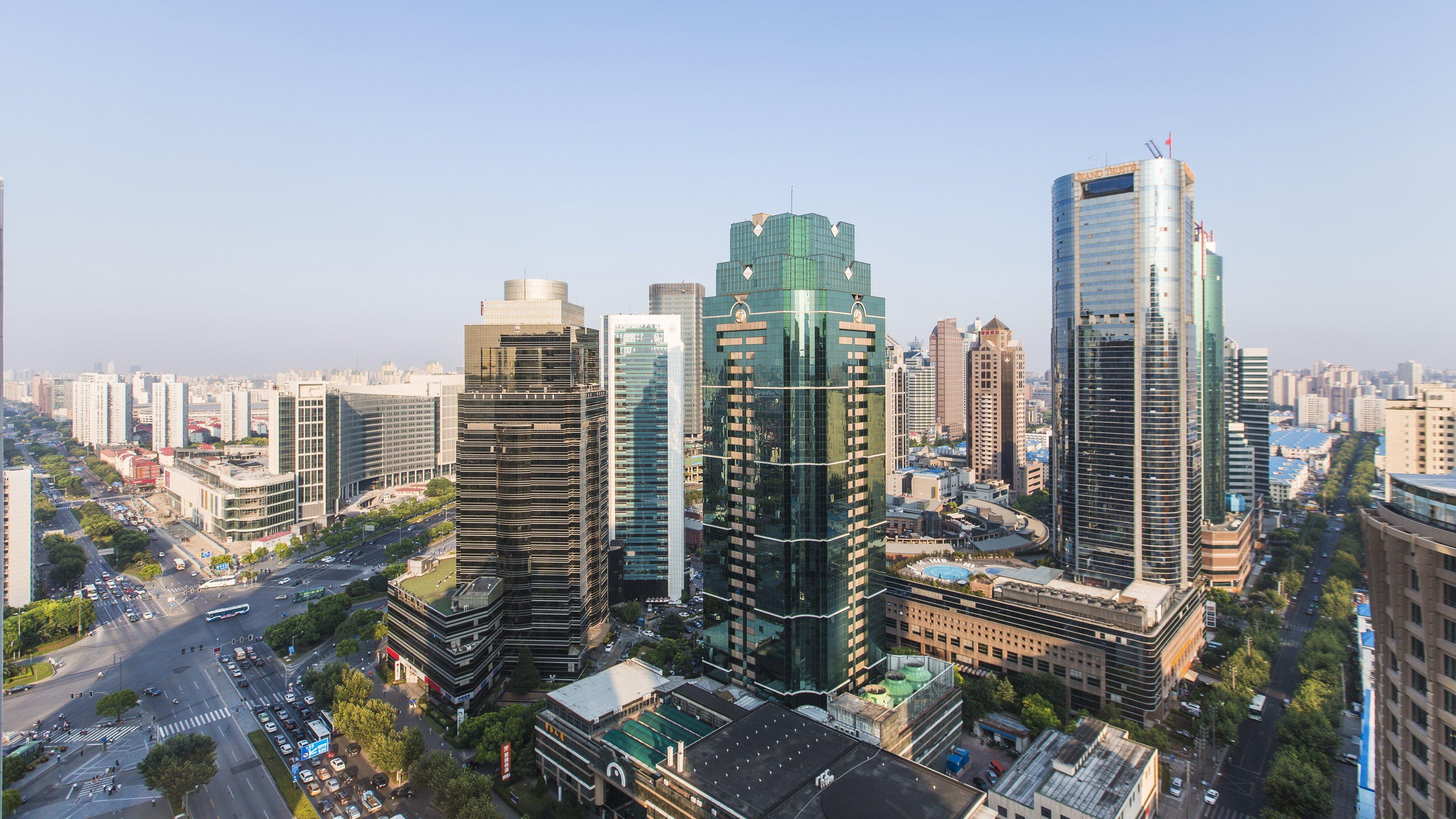 Intercontinental Shanghai Pudong By Ihg Екстериор снимка